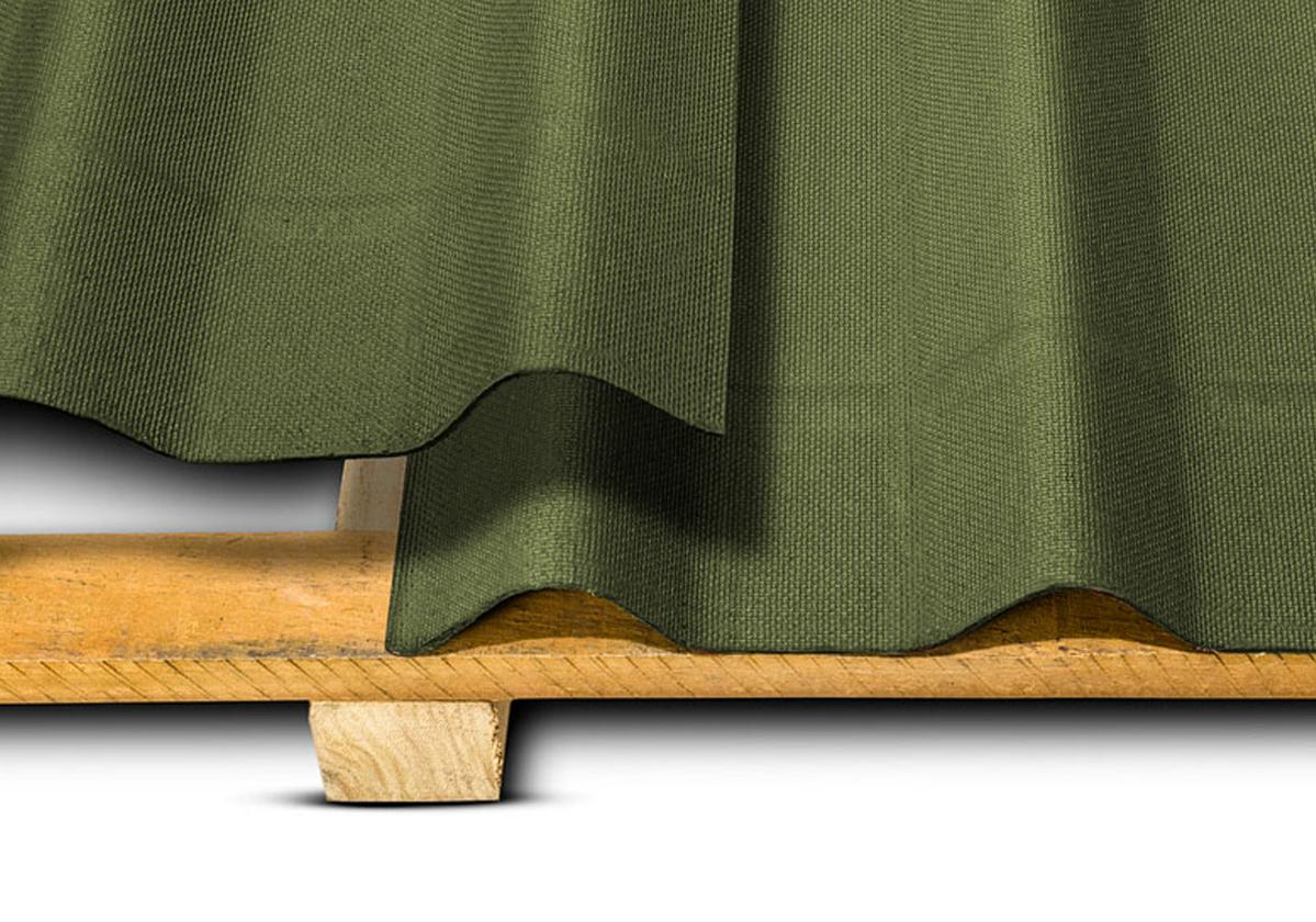 Onduline Stilo® | foto de detalhe da telha ecológica na cor verde