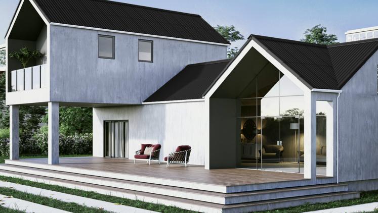 Aplicação em projeto de telhado diferenciado | Telha Ecológica Onduline Stilo®